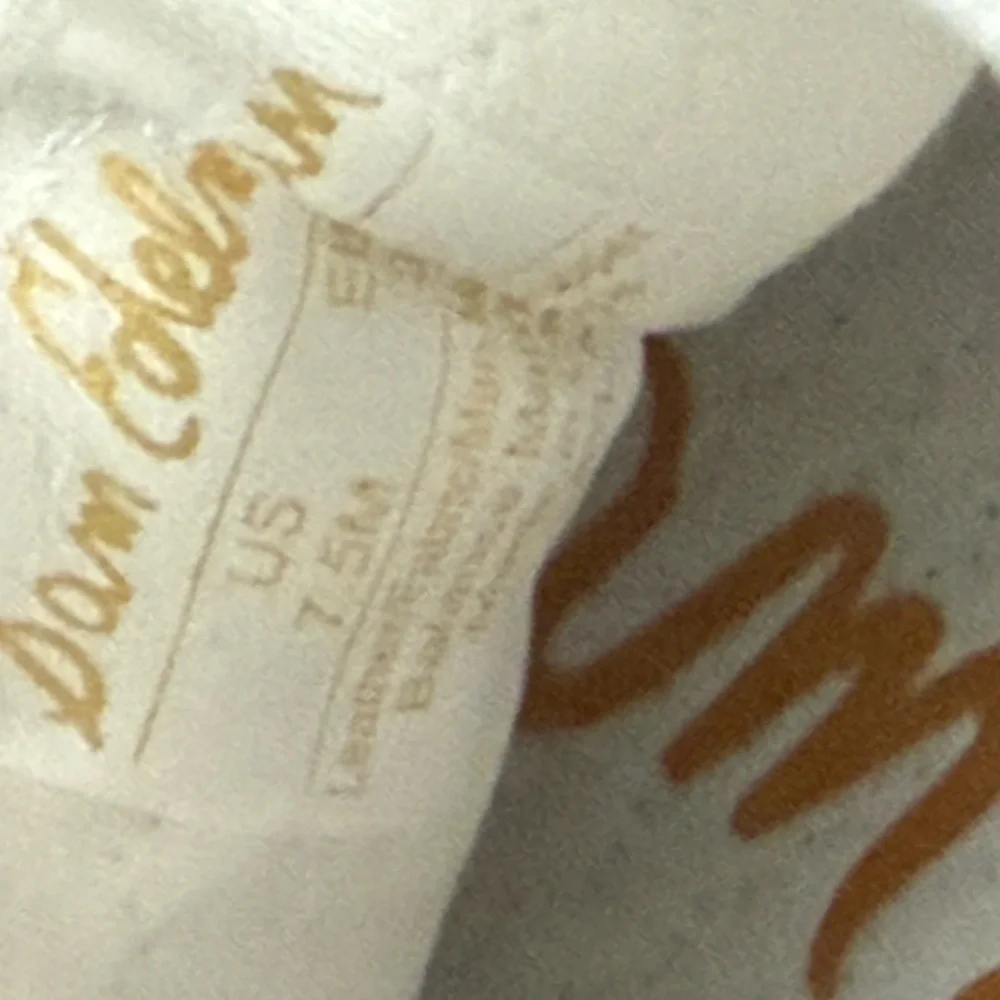 Sam Edelman Black and White Women's Sneakers - Picture 6 of 6